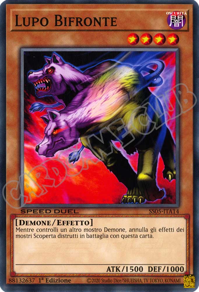SS05-ITA14 Lupo Bifronte comune 1a Edizione (IT) -NEAR MINT-
