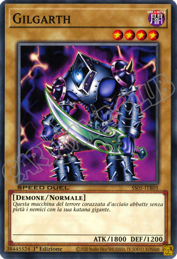 SS05-ITB05 Gilgarth comune 1a Edizione (IT) -NEAR MINT-