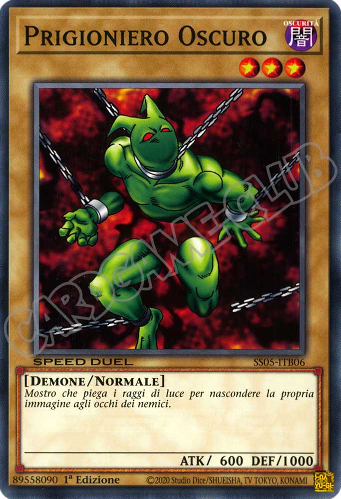 SS05-ITB06 Prigioniero Oscuro comune 1a Edizione (IT) -NEAR MINT-