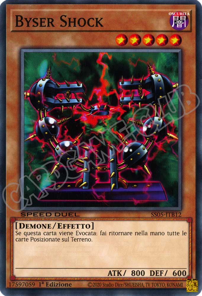 SS05-ITB12 Byser Shock comune 1a Edizione (IT) -NEAR MINT-
