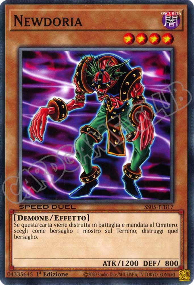 SS05-ITB17 Newdoria comune 1a Edizione (IT) -NEAR MINT-