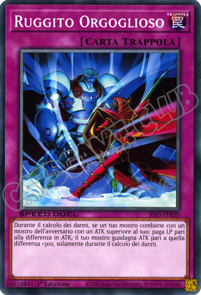 SS05-ITB30 Ruggito Orgoglioso comune 1a Edizione (IT) -NEAR MINT-