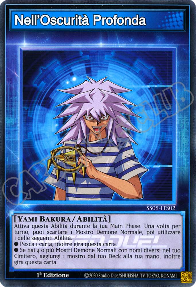 SS05-ITS02 Nell'Oscurita' Profonda comune 1a Edizione (IT) -NEAR MINT-