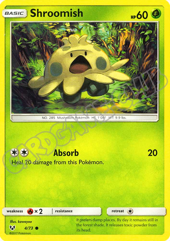 04 / 73 Shroomish comune normale (EN) -NEAR MINT-