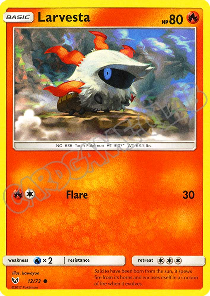 12 / 73 Larvesta comune normale (EN) -NEAR MINT-