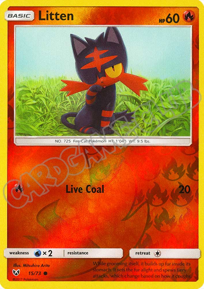 15 / 73 Litten comune foil reverse (EN) -NEAR MINT-