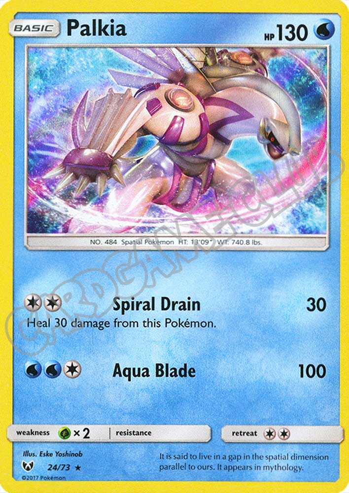 24 / 73 Palkia rara foil (EN) -NEAR MINT-