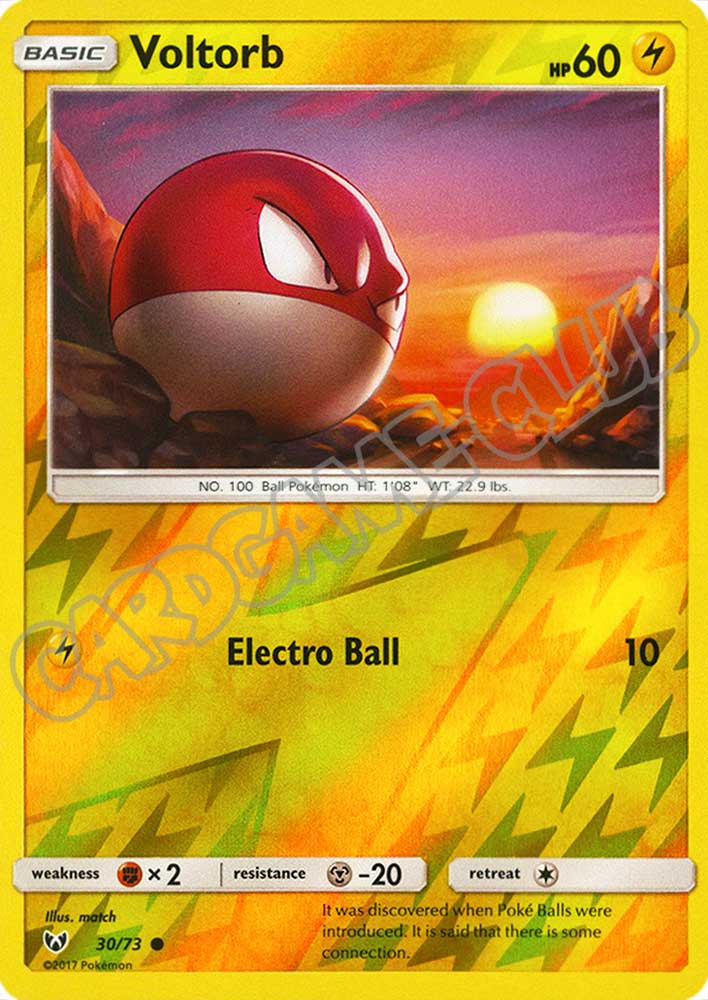 30 / 73 Voltorb comune foil reverse (EN) -NEAR MINT-