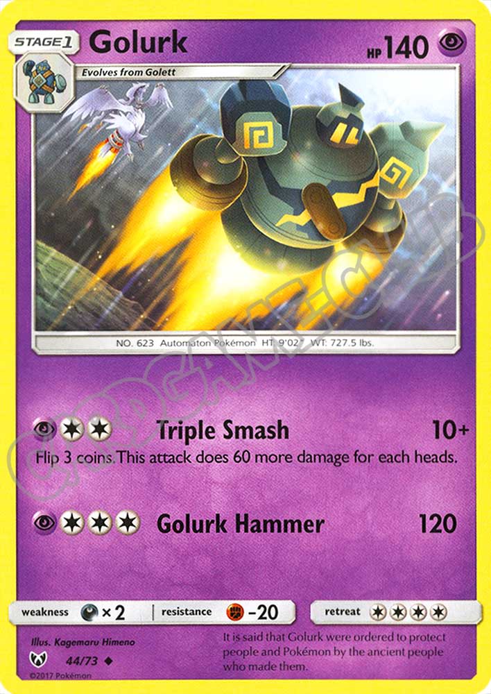 44 / 73 Golurk non comune normale (EN) -NEAR MINT-