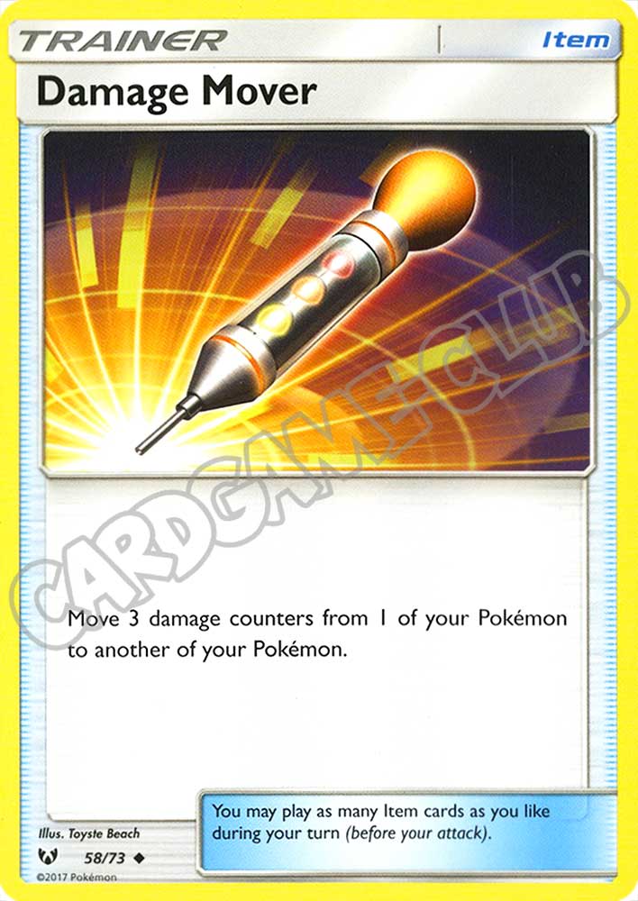 58 / 73 Damage Mover non comune normale (EN) -NEAR MINT-