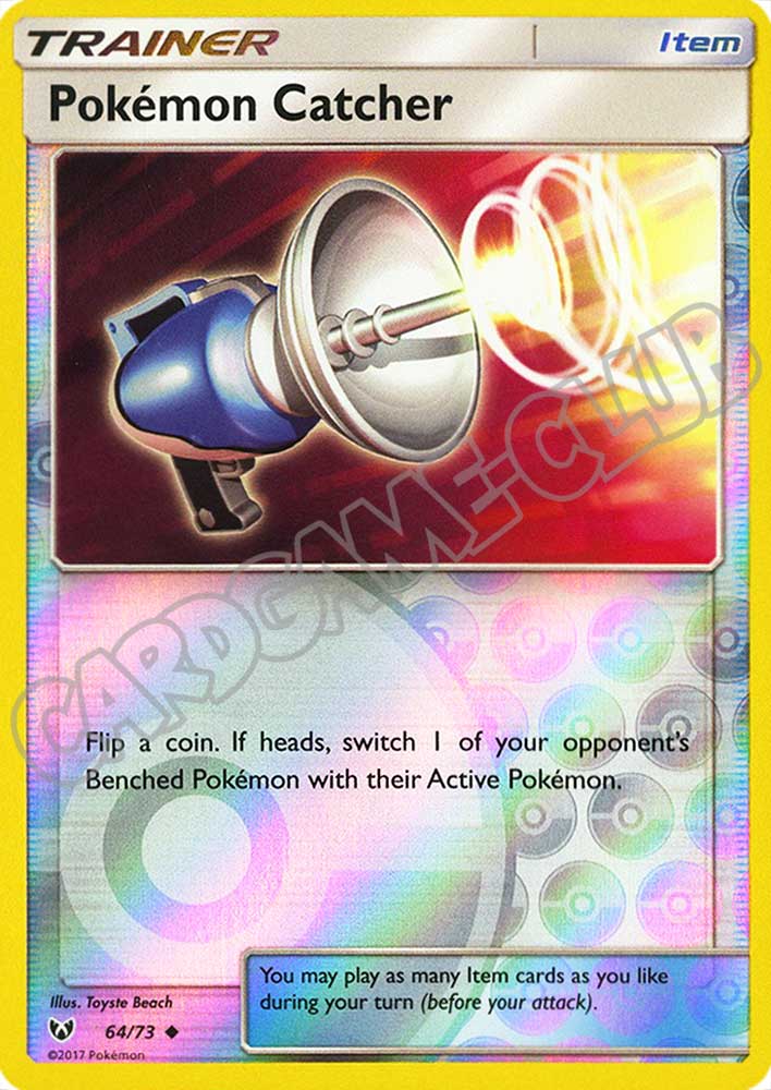 64 / 73 Pokemon Catcher non comune foil reverse (EN) -NEAR MINT-