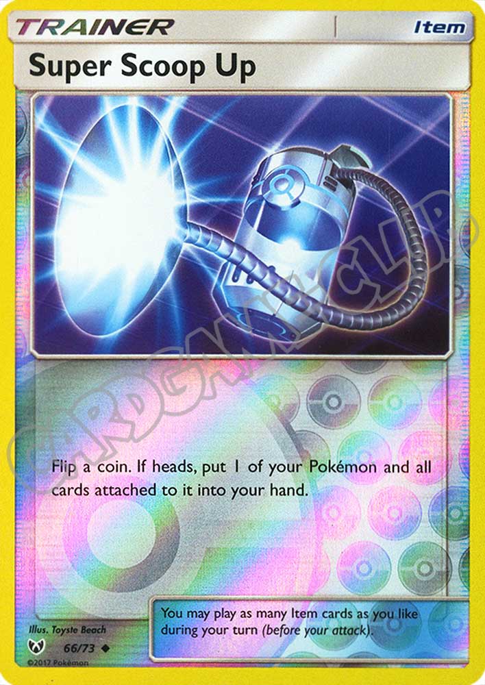 66 / 73 Super Scoop Up non comune foil reverse (EN) -NEAR MINT-