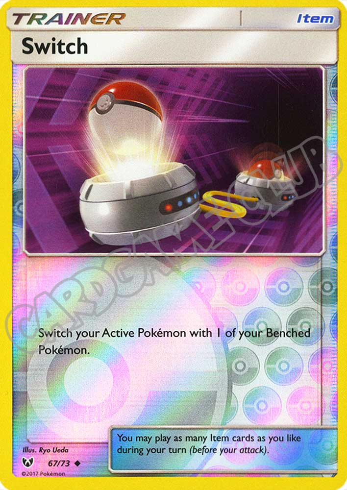 67 / 73 Switch non comune foil reverse (EN) -NEAR MINT-