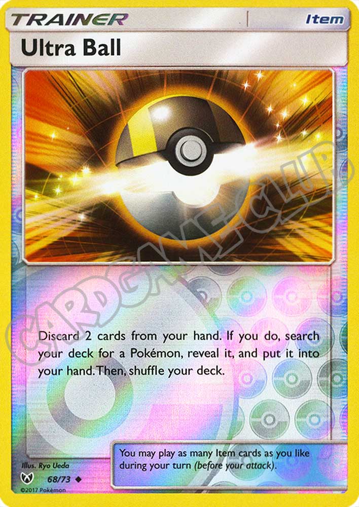 68 / 73 Ultra Ball non comune foil reverse (EN) -NEAR MINT-