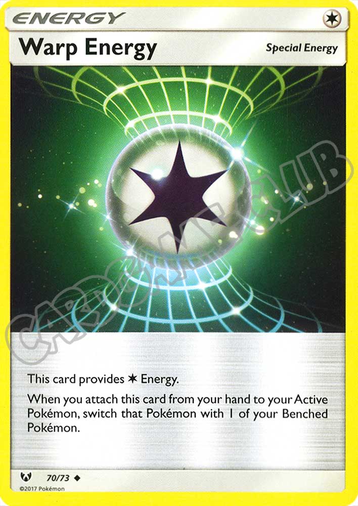 70 / 73 Warp Energy non comune normale (EN) -NEAR MINT-