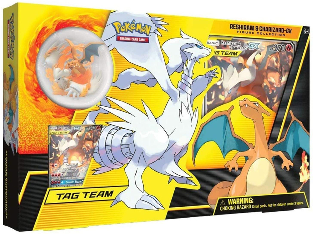 Reshiram e Charizard- GX Figure Collection (EN)