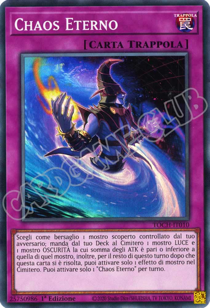 TOCH-IT010 Chaos Eterno super rara 1a Edizione (IT) -NEAR MINT-