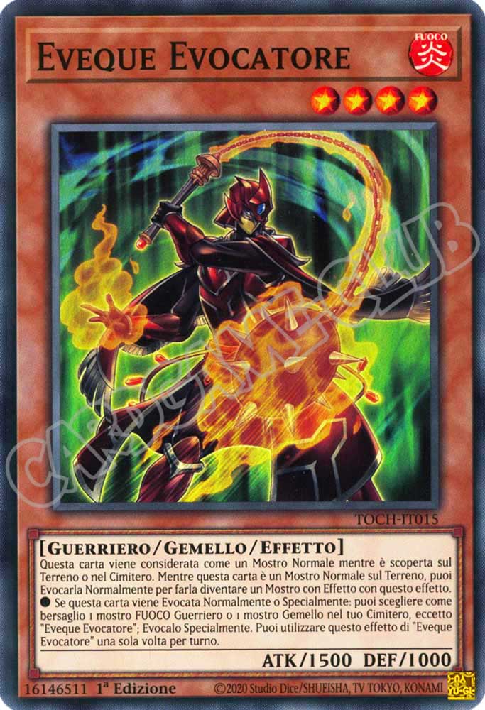 TOCH-IT015 Eveque Evocatore super rara 1a Edizione (IT) -NEAR MINT-