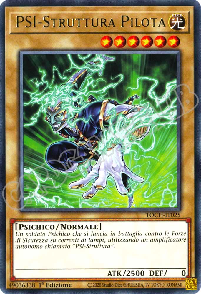 TOCH-IT025 PSI-Struttura Pilota rara 1a Edizione (IT) -NEAR MINT-