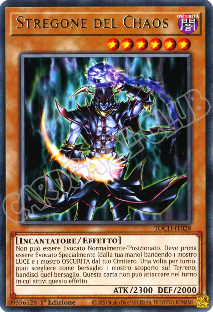 TOCH-IT028 Stregone del Chaos rara 1a Edizione (IT) -NEAR MINT-