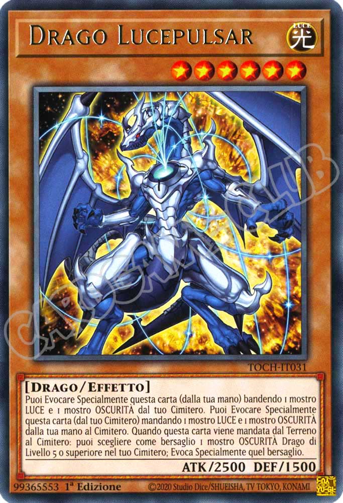 TOCH-IT031 Drago Lucepulsar rara 1a Edizione (IT) -NEAR MINT-