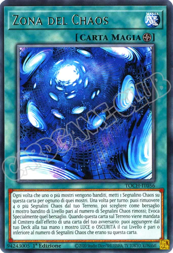 TOCH-IT056 Zona del Chaos rara 1a Edizione (IT) -NEAR MINT-
