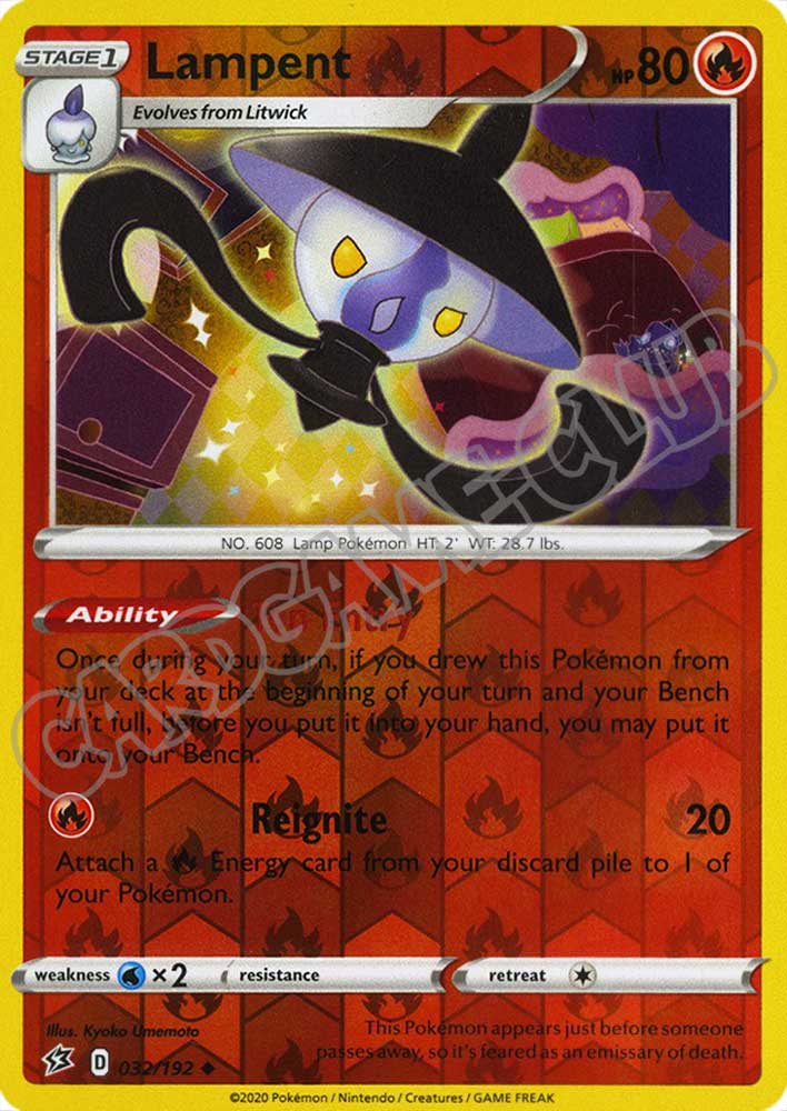 032 / 192 Lampent non comune foil reverse (EN)