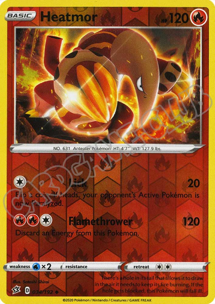 034 / 192 Heatmor non comune foil reverse (EN)