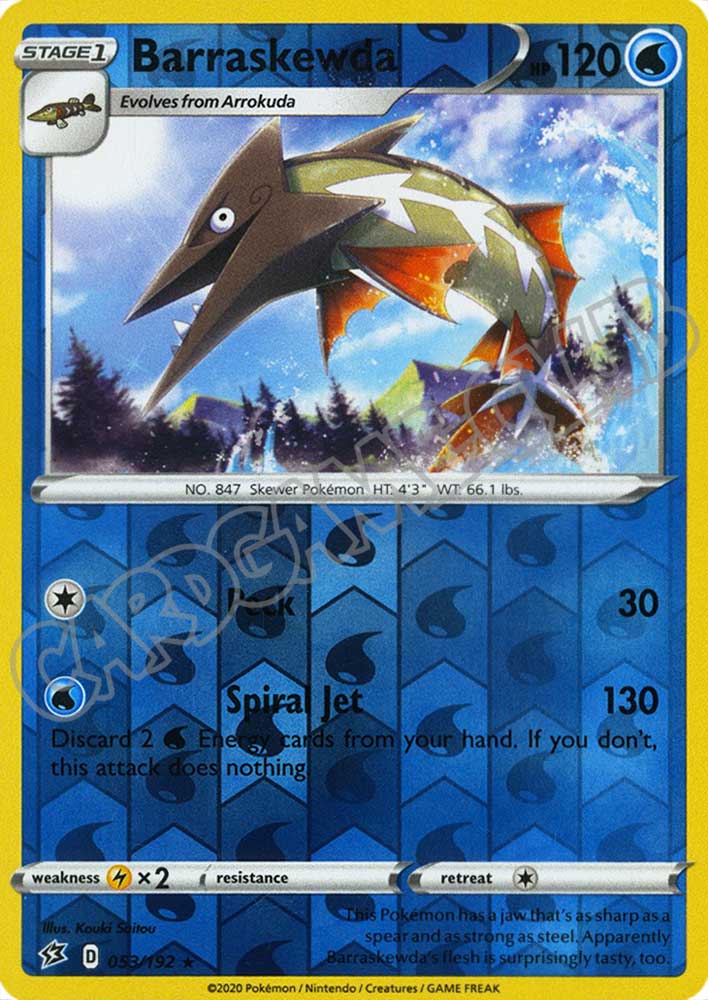 053 / 192 Barraskewda rara foil reverse (EN)