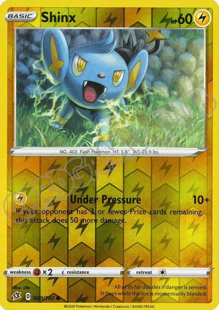 060 / 192 Shinx comune foil reverse (EN)