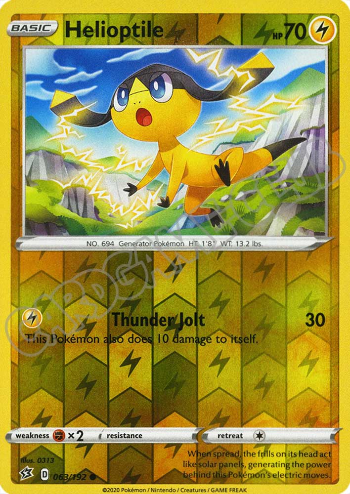 063 / 192 Helioptile comune foil reverse (EN)