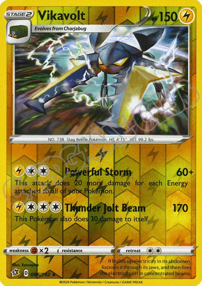 066 / 192 Vikavolt rara foil reverse (EN)