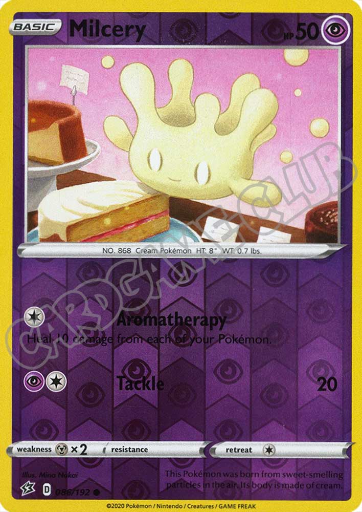 086 / 192 Milcery comune foil reverse (EN)