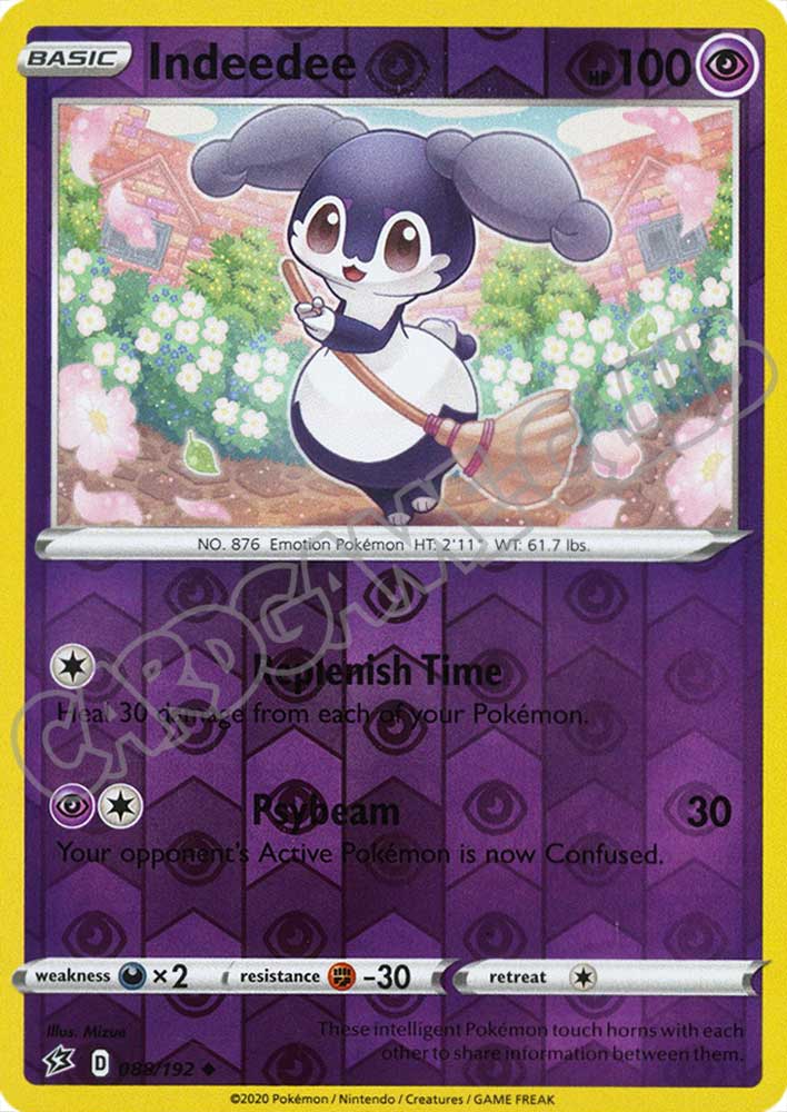 088 / 192 Indeedee non comune foil reverse (EN)