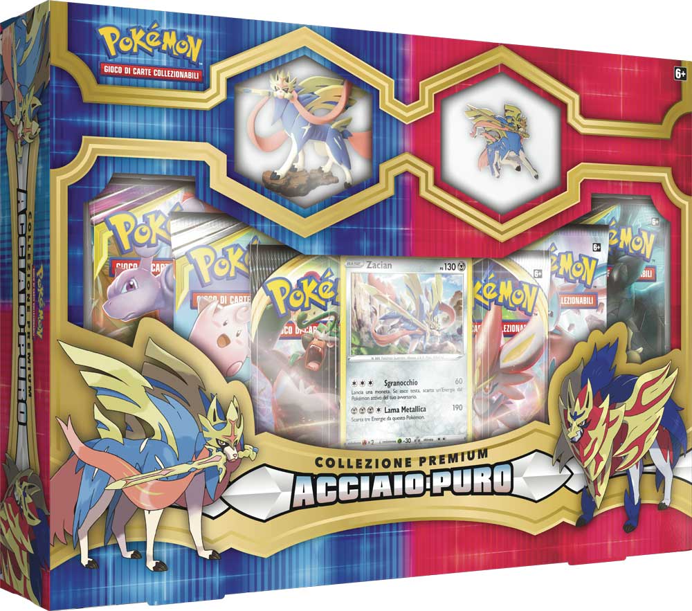 Collezione Premium Acciaio Puro Zacian (IT)