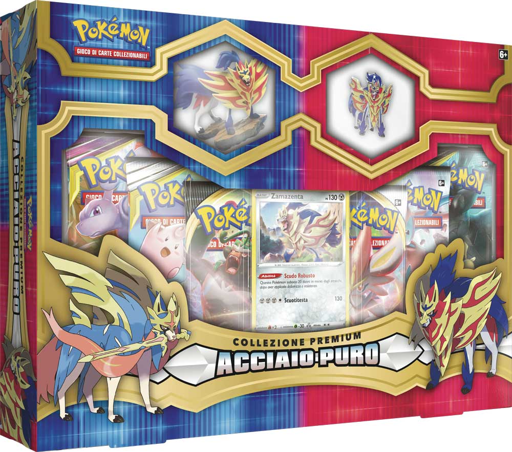 Collezione Premium Acciaio Puro Zamazenta (IT)