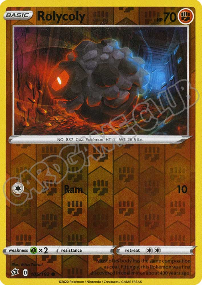 105 / 192 Rolycoly comune foil reverse (EN)