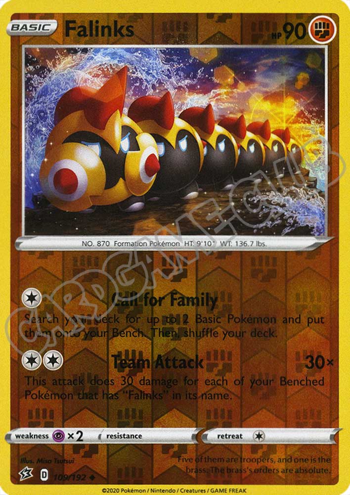 109 / 192 Falinks non comune foil reverse (EN)