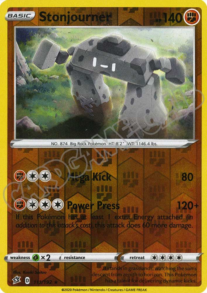 111 / 192 Stonjourner rara foil reverse (EN)