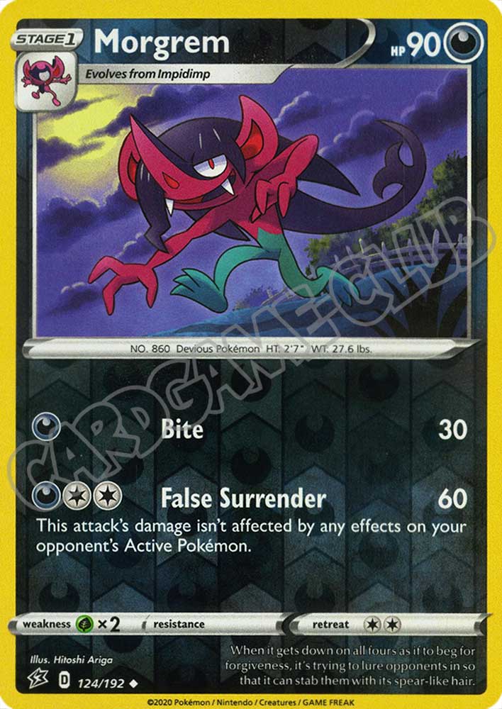 124 / 192 Morgrem non comune foil reverse (EN)