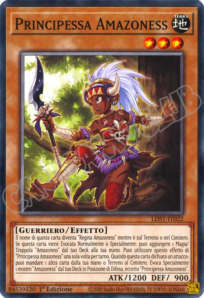 LDS1-IT022 Principessa Amazoness comune 1a Edizione (IT) -NEAR MINT-