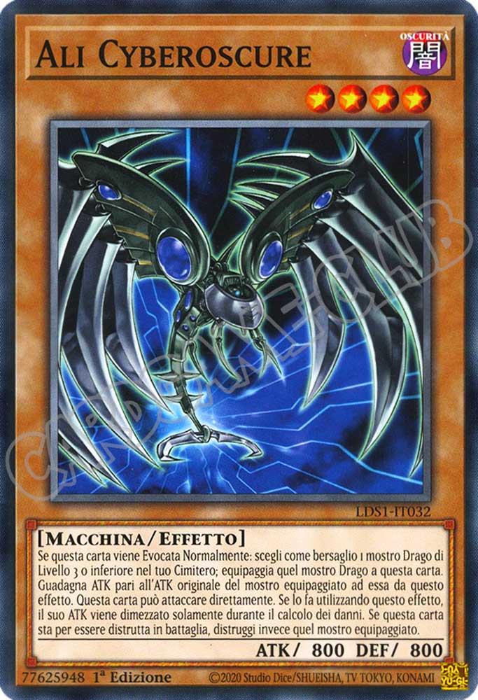 LDS1-IT032 Ali Cyberoscure comune 1a Edizione (IT) -NEAR MINT-