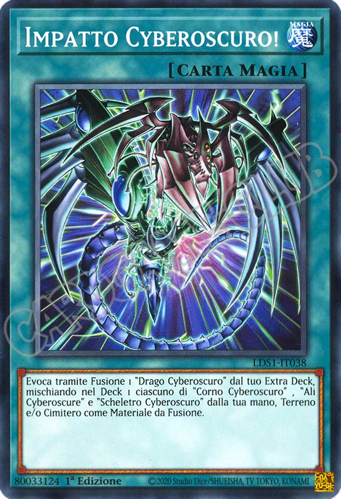 LDS1-IT038 Impatto Cyberoscuro! comune 1a Edizione (IT) -NEAR MINT-