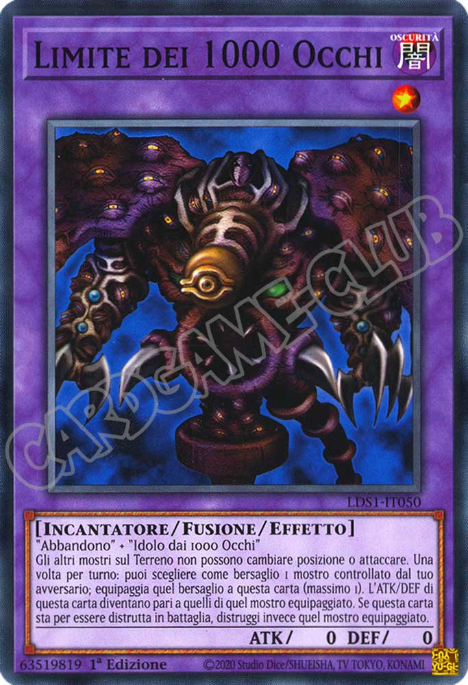 LDS1-IT050 Limite dei 1000 Occhi comune 1a Edizione (IT) -NEAR MINT-