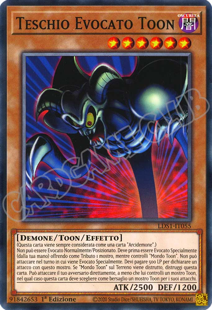 LDS1-IT055 Teschio Evocato Toon comune 1a Edizione (IT) -NEAR MINT-