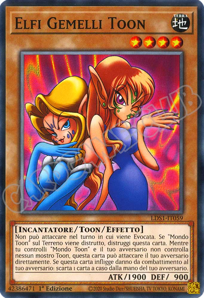 LDS1-IT059 Elfi Gemelli Toon comune 1a Edizione (IT) -NEAR MINT-