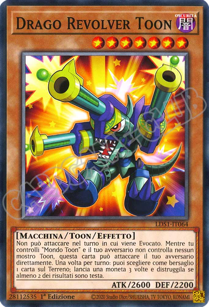 LDS1-IT064 Drago Revolver Toon comune 1a Edizione (IT) -NEAR MINT-