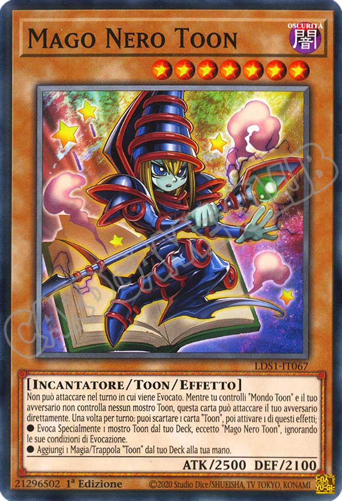 LDS1-IT067 Mago Nero Toon comune 1a Edizione (IT) -NEAR MINT-