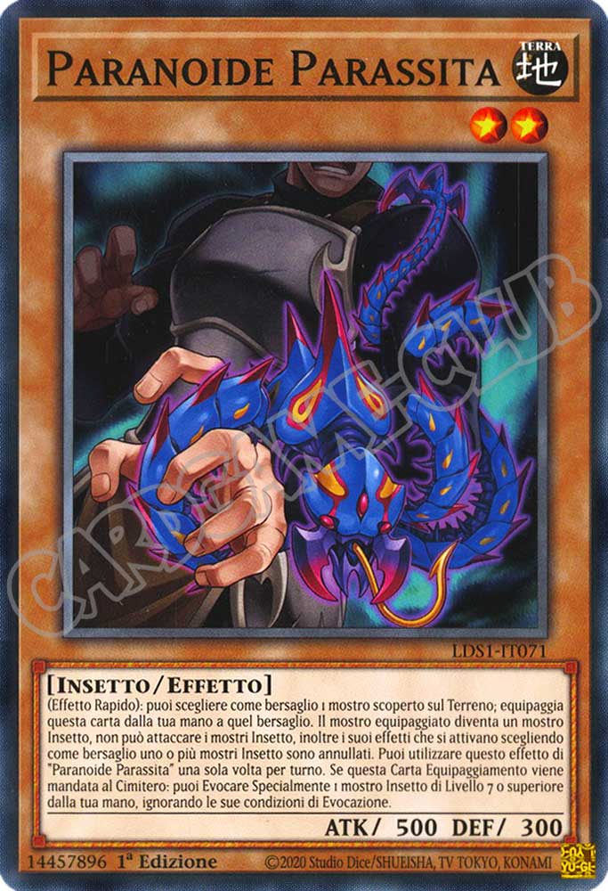 LDS1-IT071 Paranoide Parassita comune 1a Edizione (IT) -NEAR MINT-