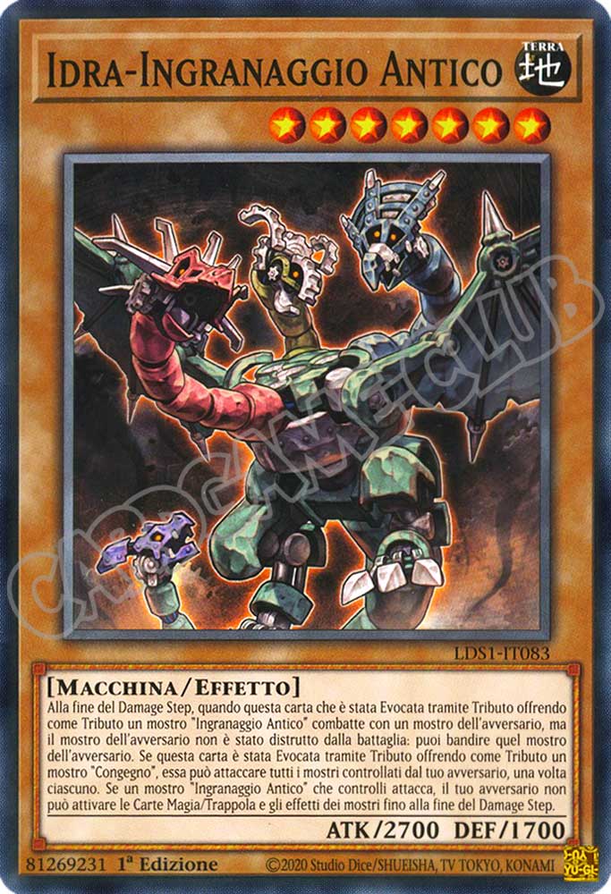 LDS1-IT083 Idra-Ingranaggio Antico comune 1a Edizione (IT) -NEAR MINT-